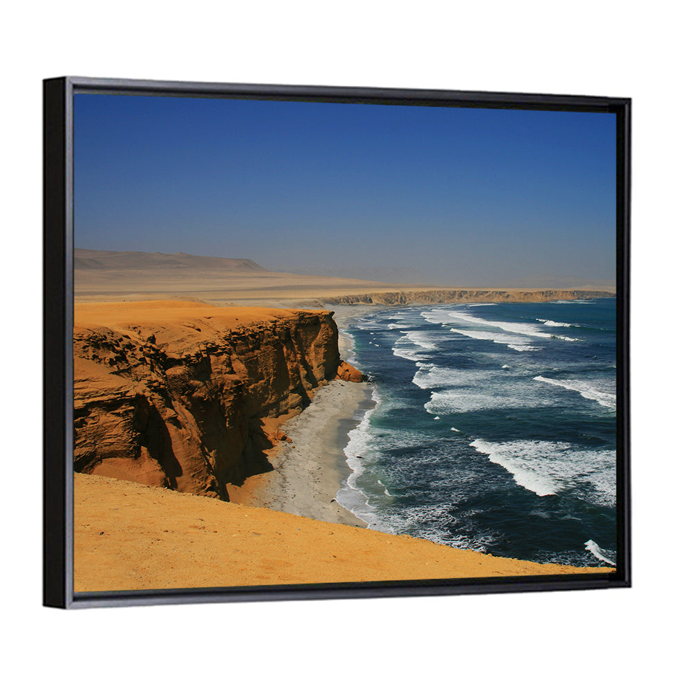 Red Cliffs of Paracas Wall Art