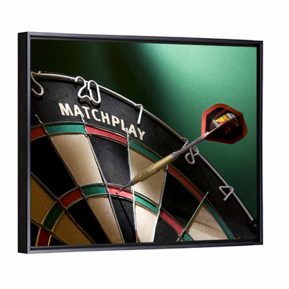 Double Twenty Dart Close-up Wall Art