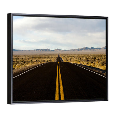Nevada Desert Highway Wall Art