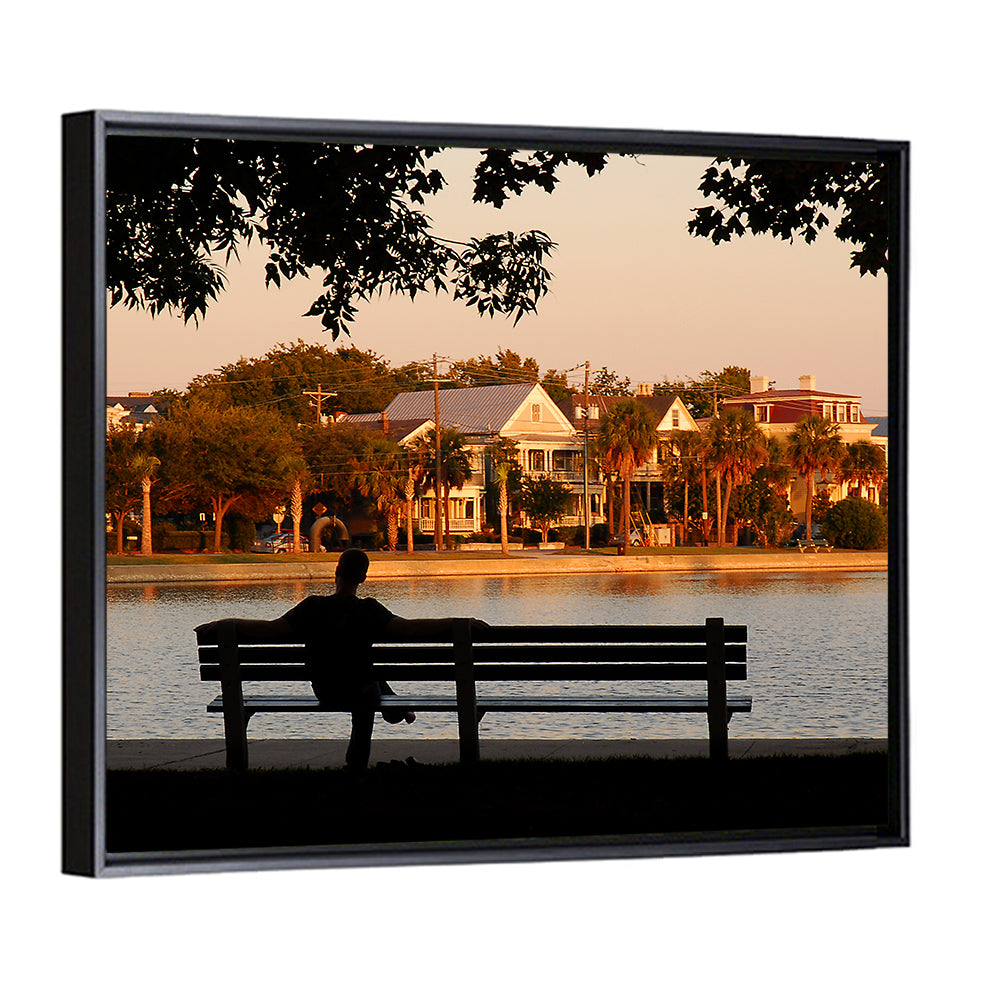 Colonial Lake, Charleston Wall Art