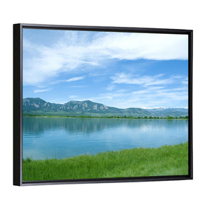 Colorado Mountains Lake Wall Art