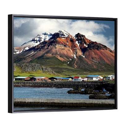 East Fjords Harbor Village Wall Art