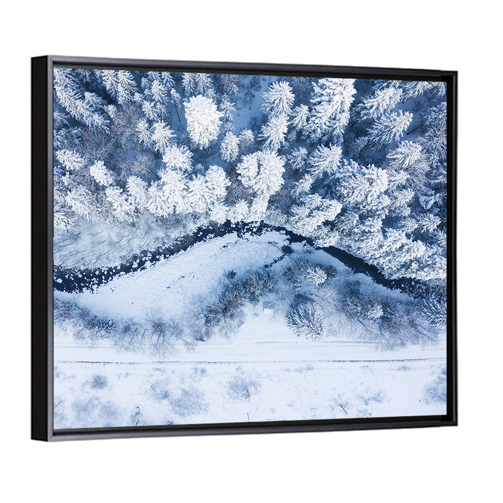 Winding Snowy River Wall Art