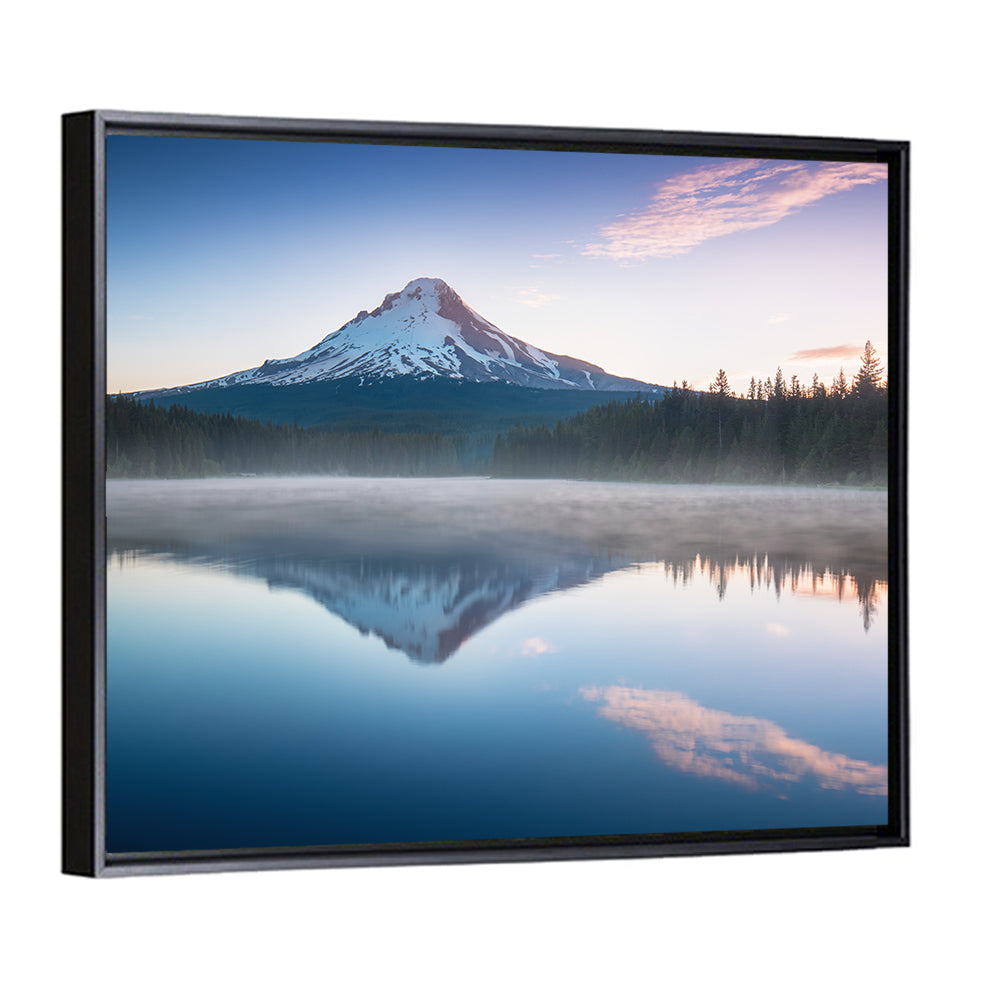 Mount Hood Reflection at Trillium Lake Wall Art