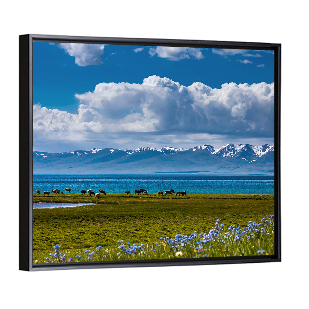 Song Kol Wildflower Shore Wall Art