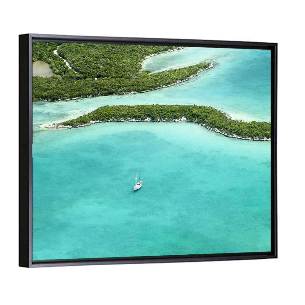 Turquoise Bahamas Islands Wall Art