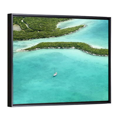 Turquoise Bahamas Islands Wall Art