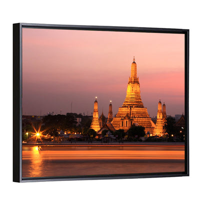 Wat Arun at Dusk Wall Art