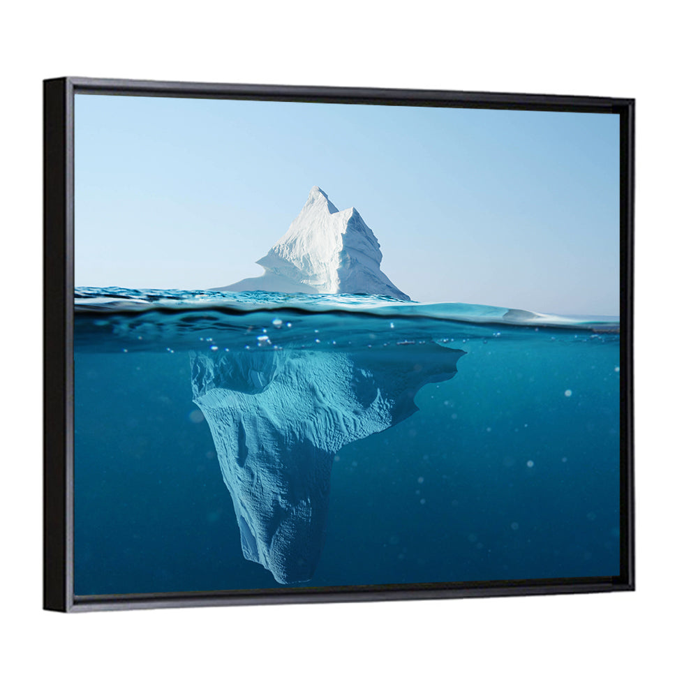 Split-level Iceberg Wall Art