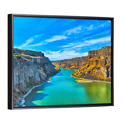 Snake River Canyon at Twin Falls Wall Art