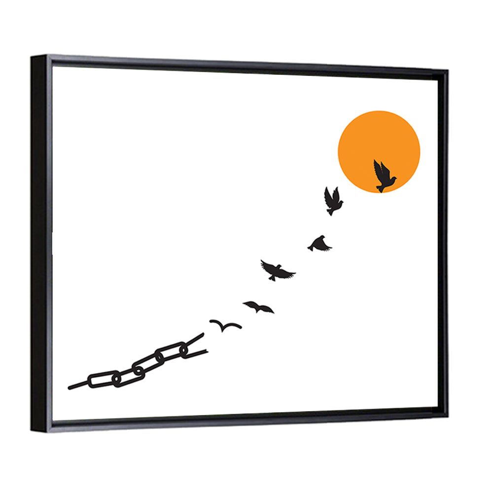 Broken Chain and Rising Sun Wall Art