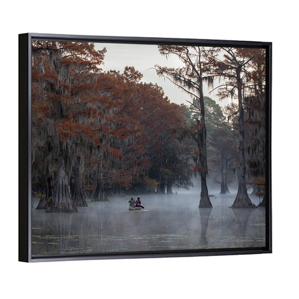 Caddo Lake Morning Mist Wall Art