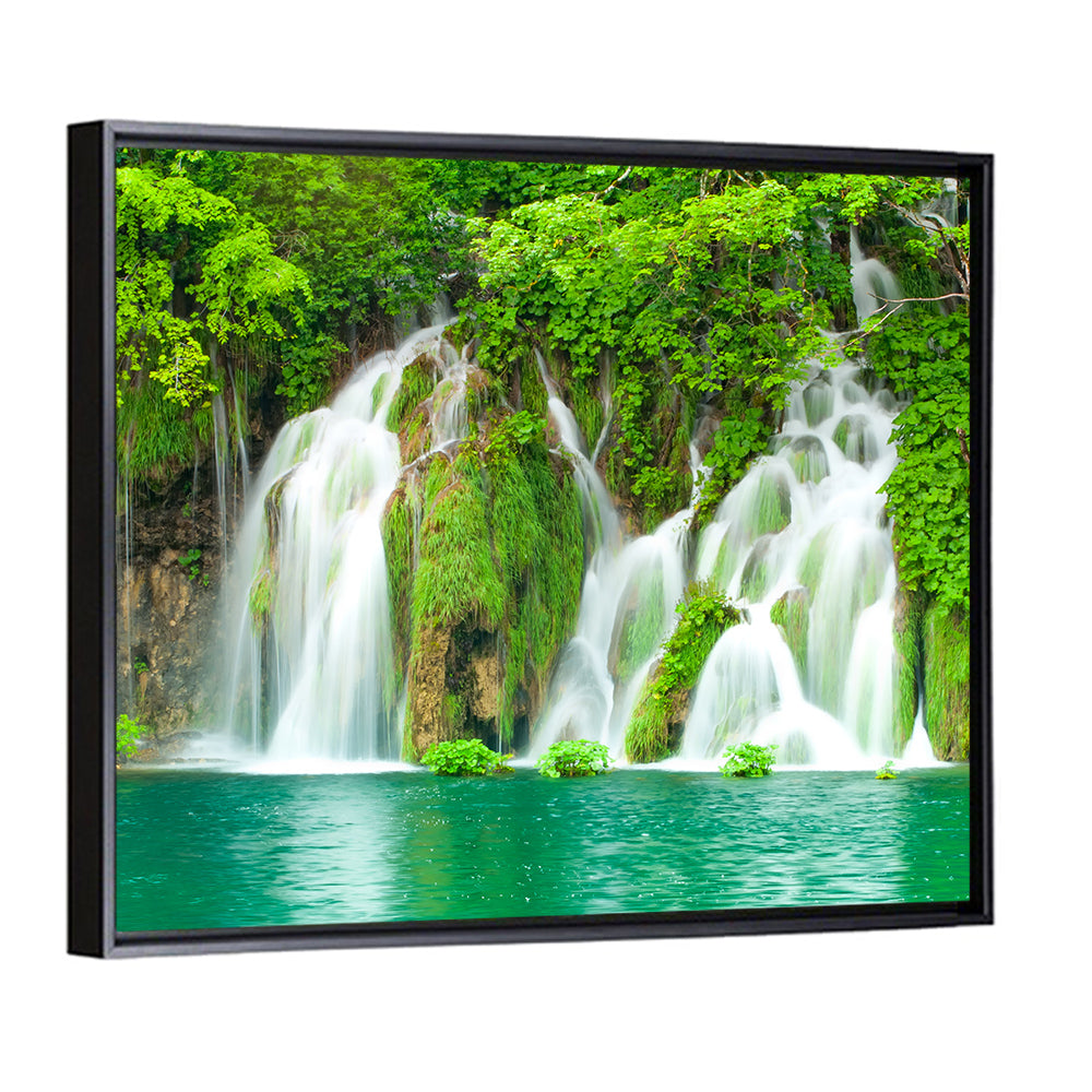 Plitvice Lakes Cascades Wall Art