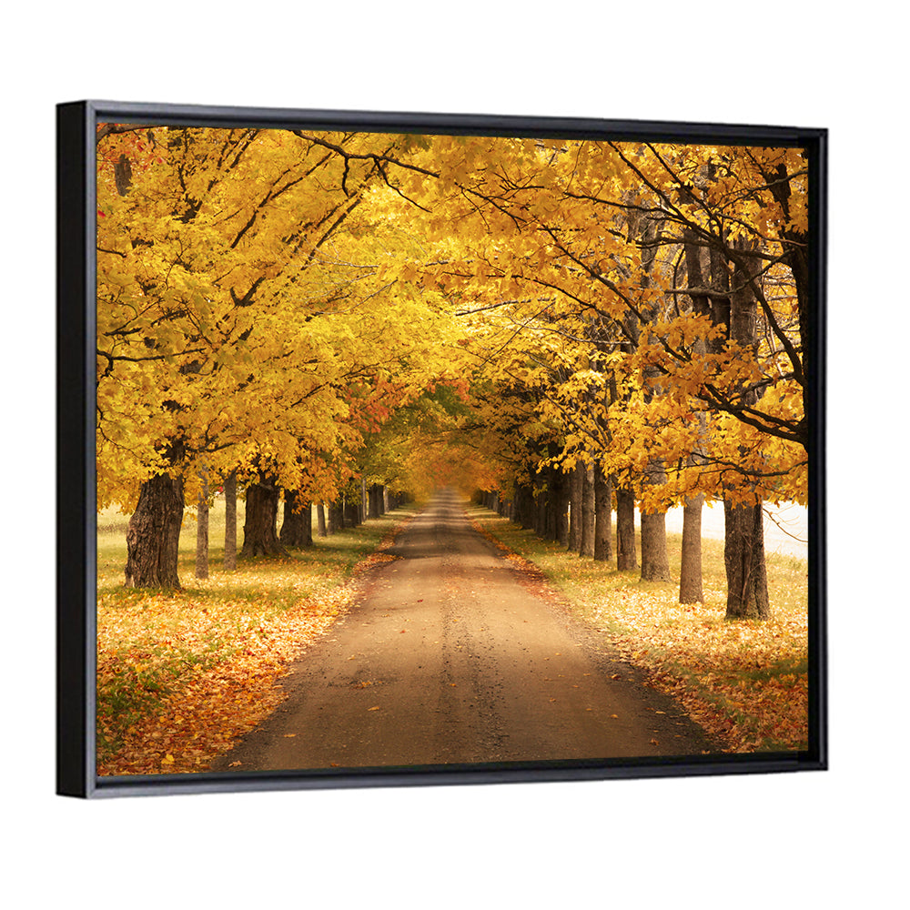 Autumn Road Wall Art