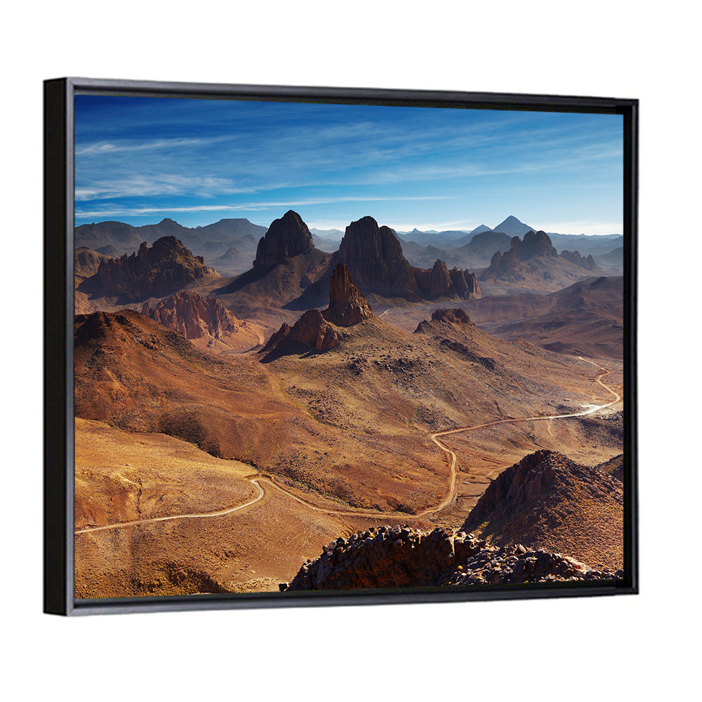 Hoggar Mountain Road Wall Art