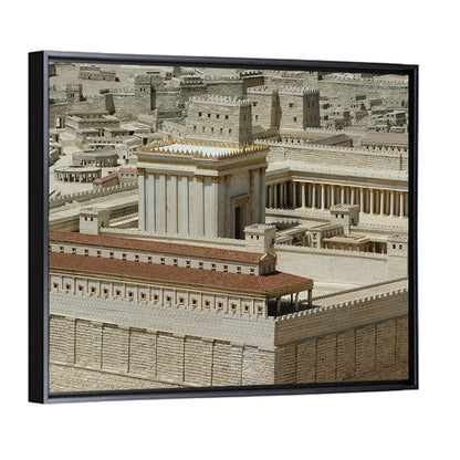 Holyland Model Second Temple Wall Art
