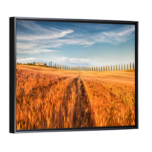 Tuscan Wheat Field Wall Art