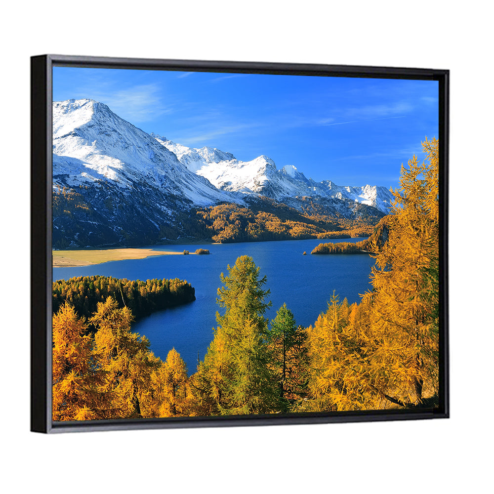 Silsersee Autumn Vista Wall Art