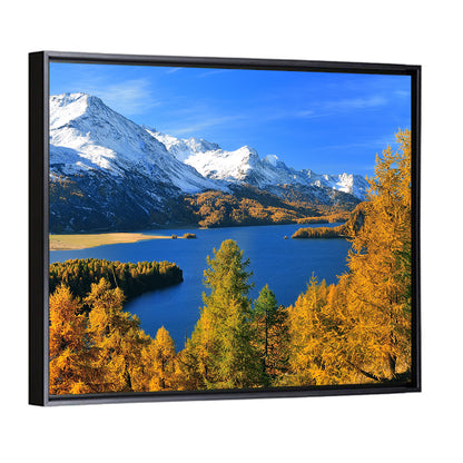 Silsersee Autumn Vista Wall Art