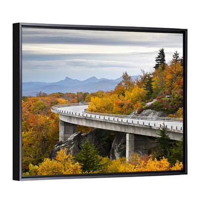 Linn Cove Viaduct at Grandfather Mountain Wall Art