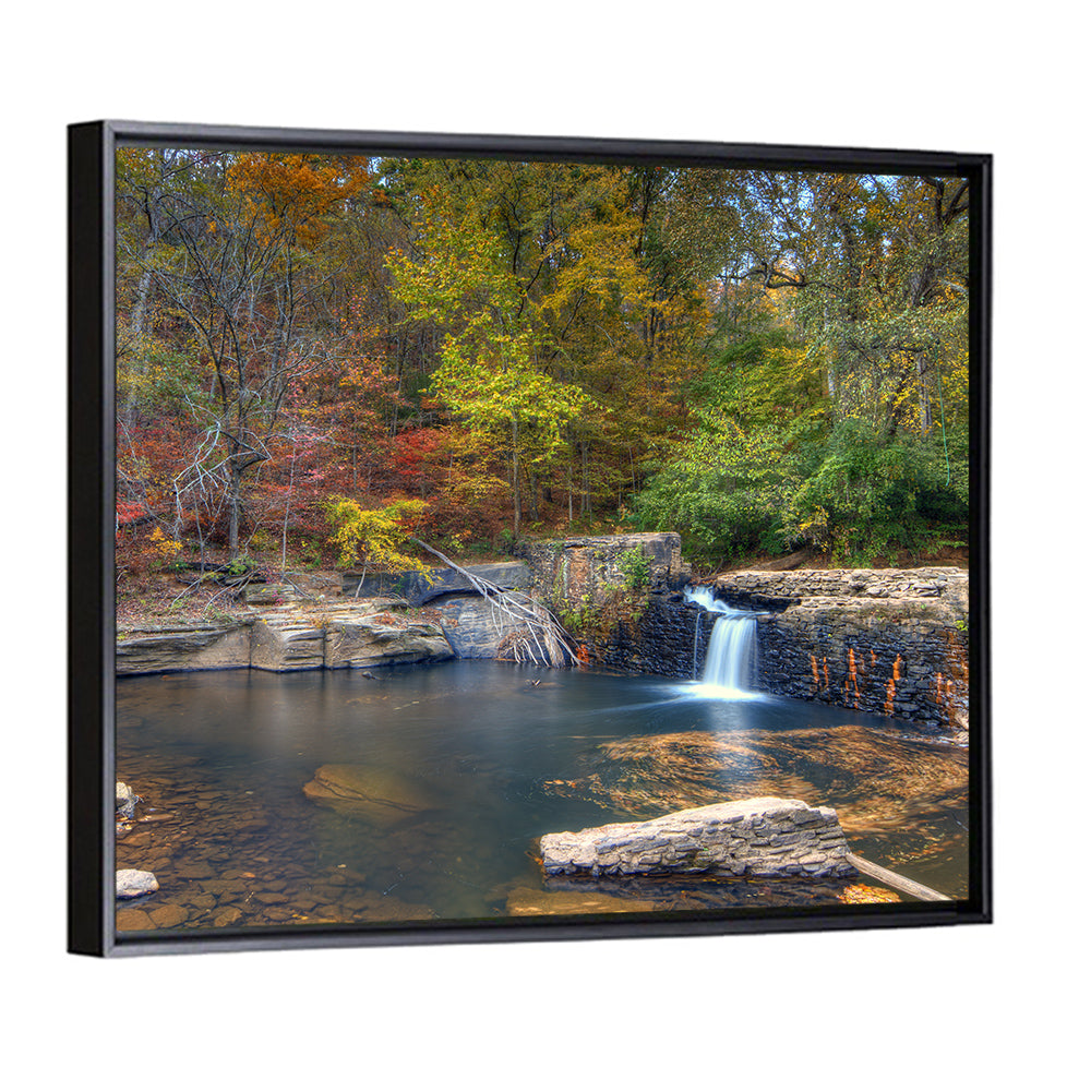Freeman Mill Stone Dam Pond Wall Art