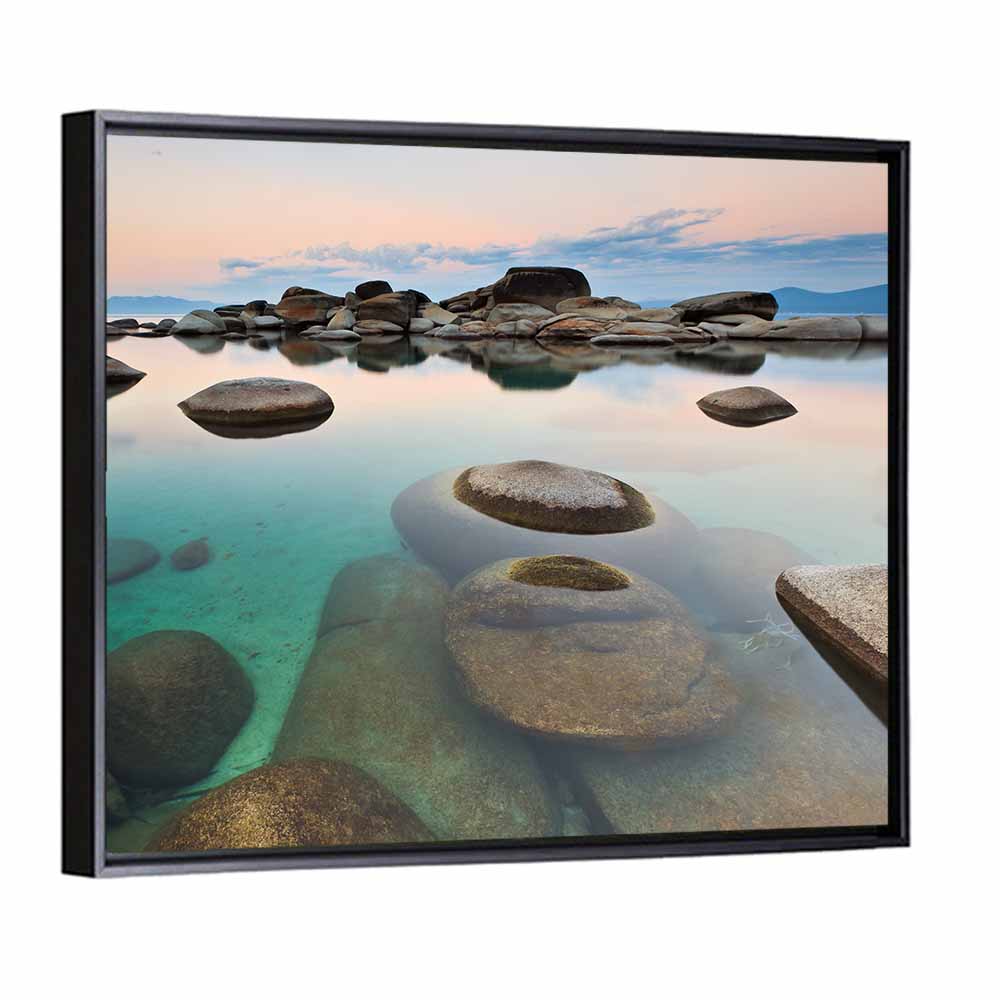 Sand Harbor Dusk, Lake Tahoe Wall Art