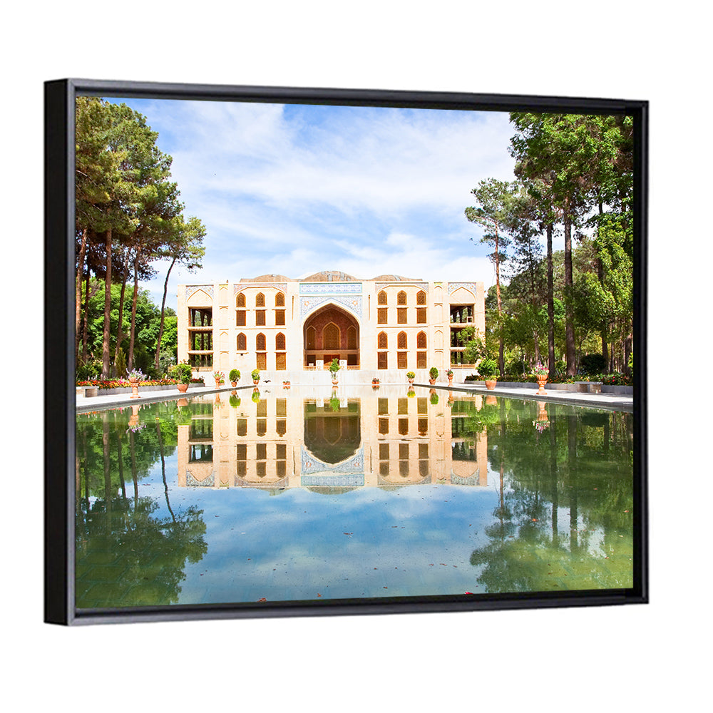 Fin Garden Palace Reflection Wall Art