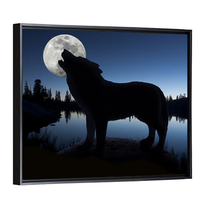 Howling Wolf Wall Art