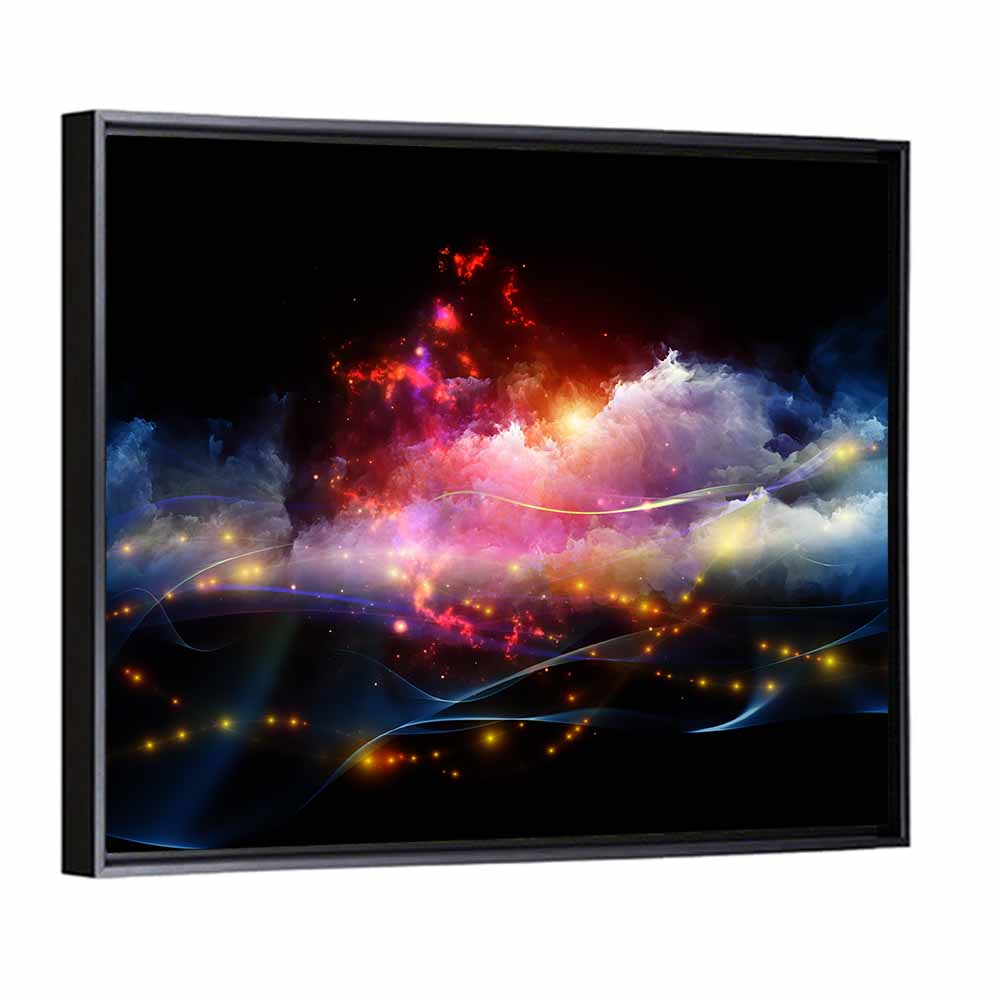 Cosmic Music Lightscape Wall Art