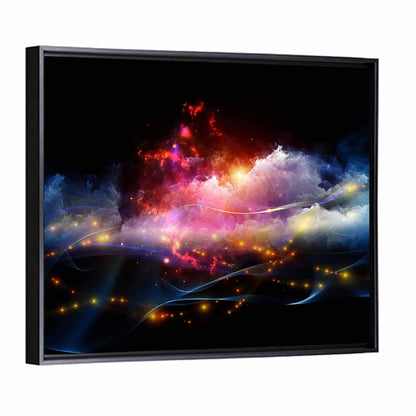 Cosmic Music Lightscape Wall Art