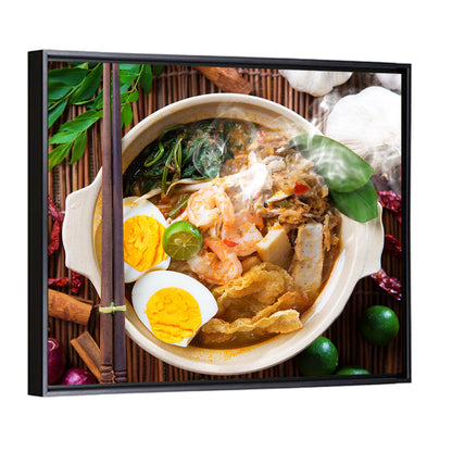 Malaysian Prawn Mee Bowl Wall Art