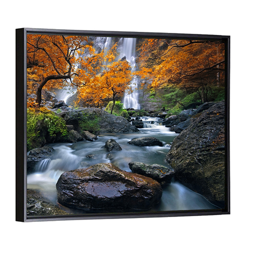 Konglan Autumn Waterfall Wall Art