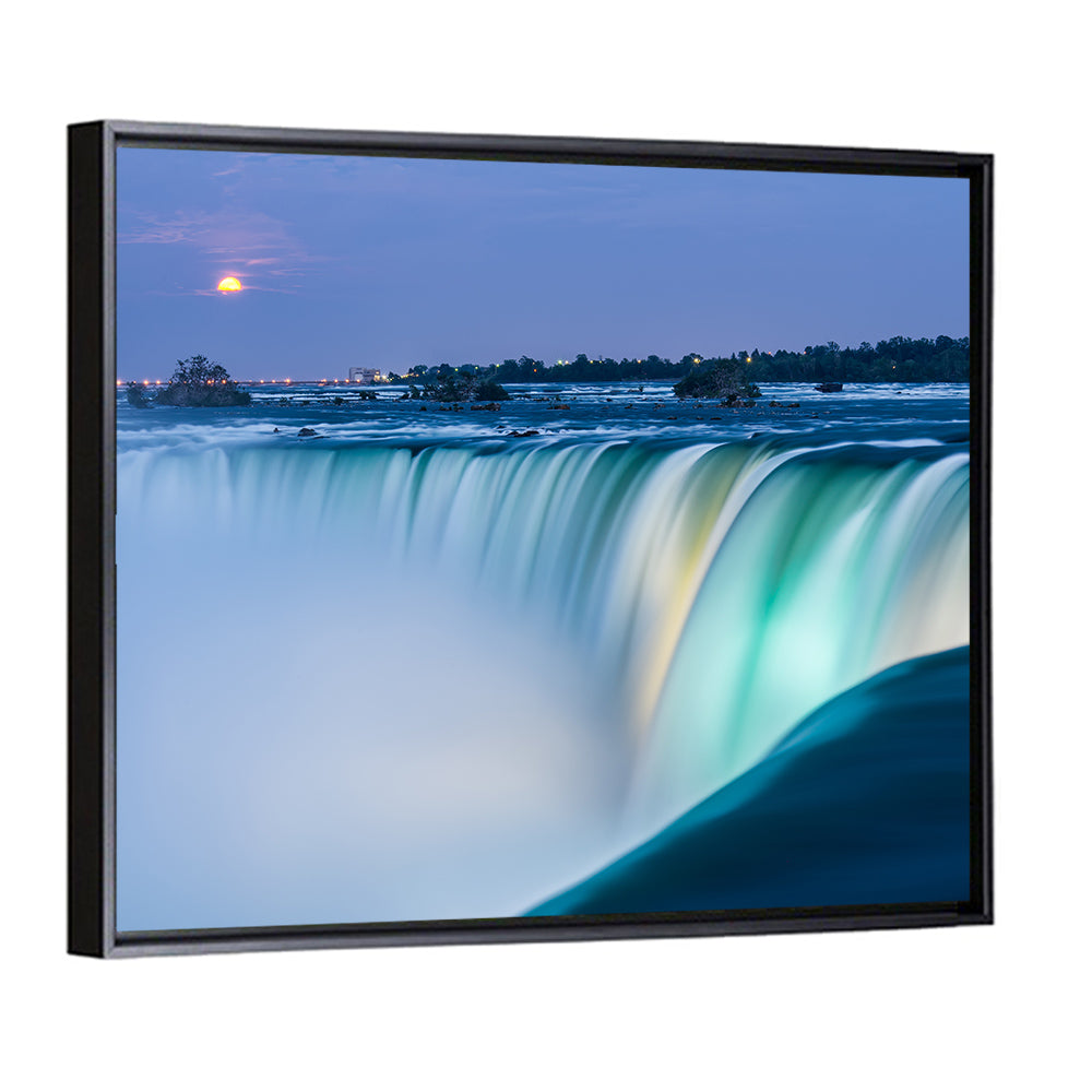 Horseshoe Falls by Moonlight Wall Art