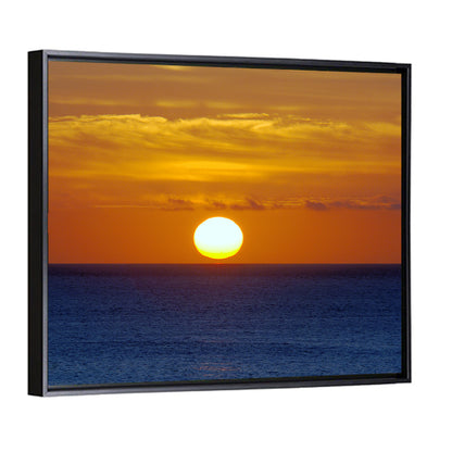 Golden Pacific Sunrise Wall Art