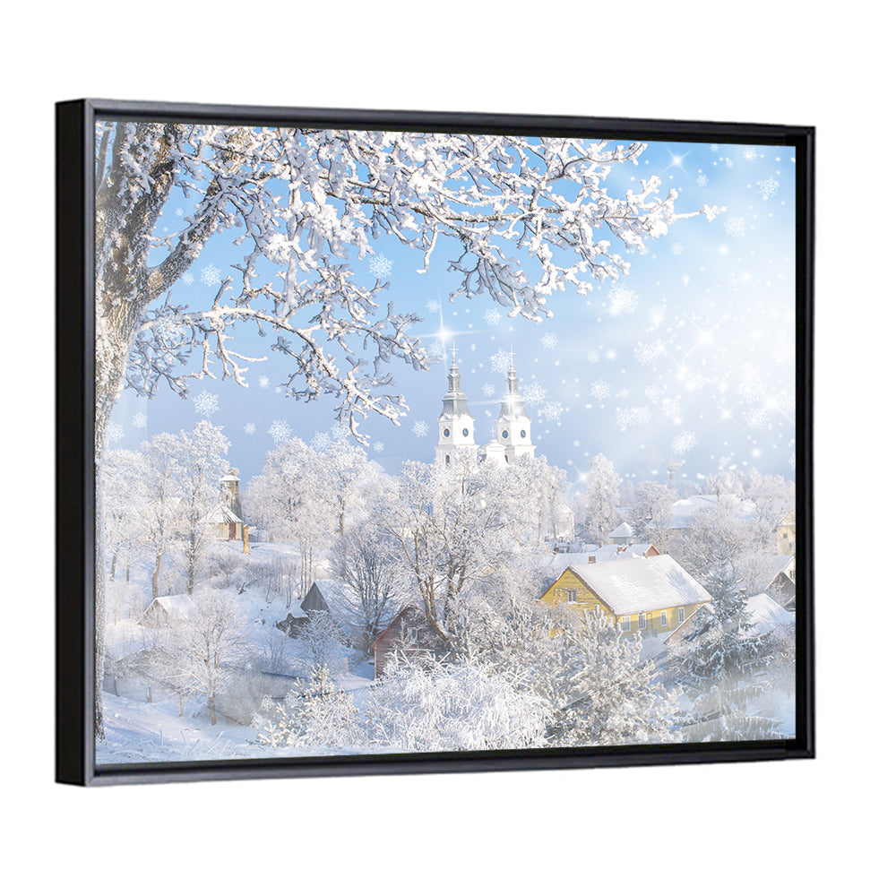 Frosted Village Wall Art