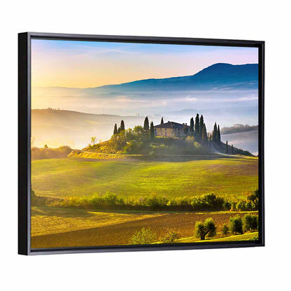 Tuscan Morning Landscape Wall Art