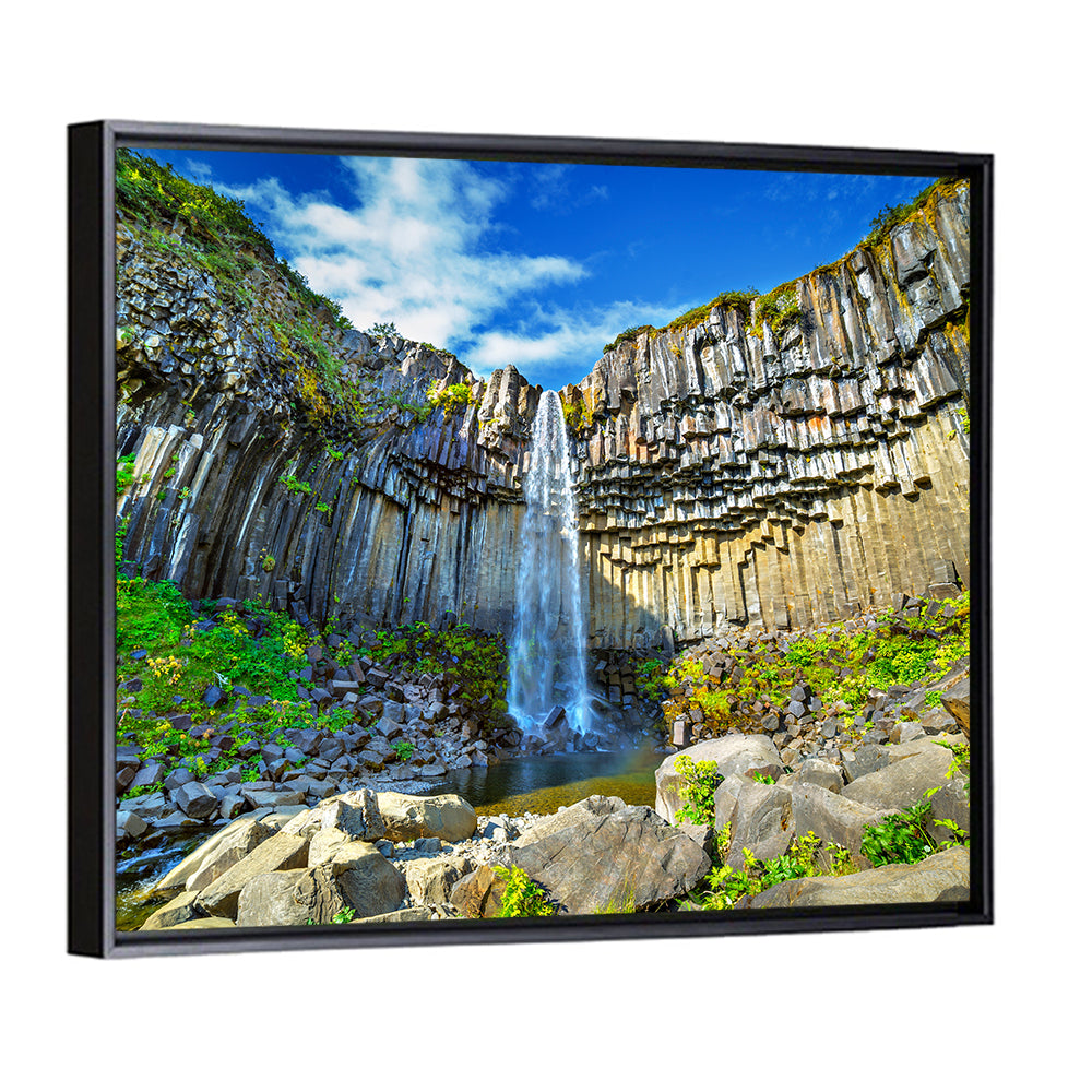 Svartifoss Basalt Falls Wall Art