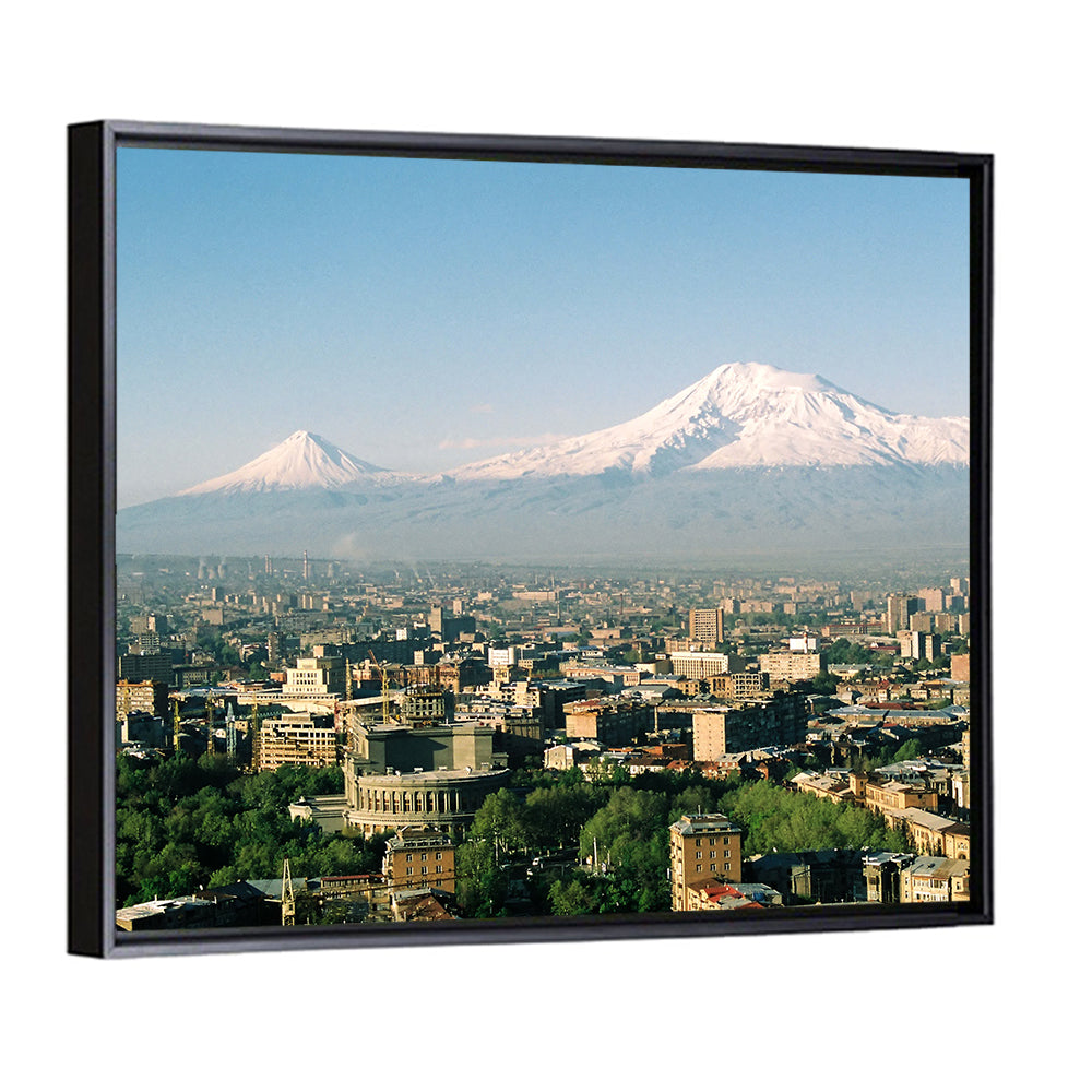 Mount Ararat From Yerevan Wall Art