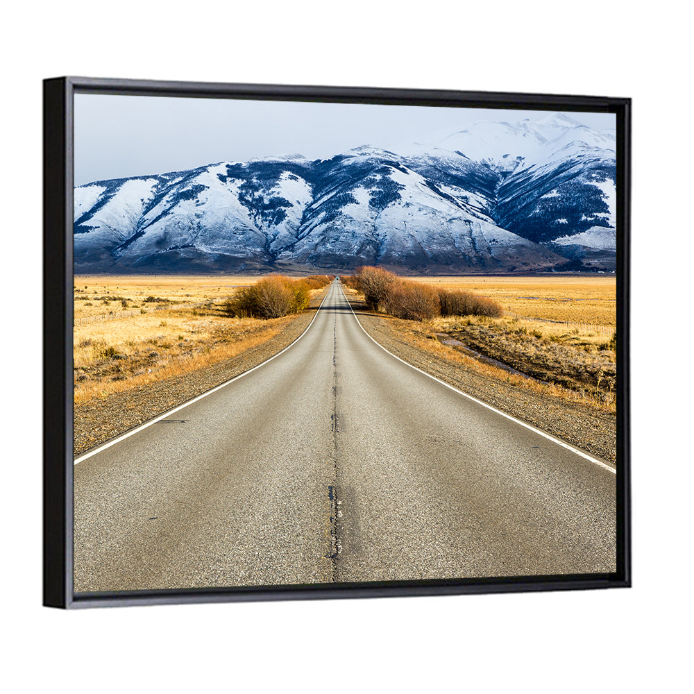 El Calafate Road with Snow Peaks Wall Art