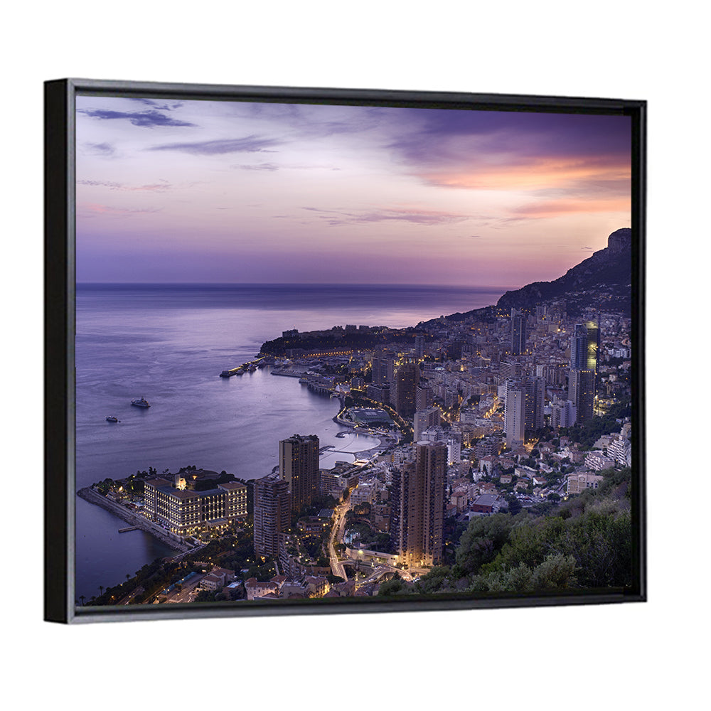 Monte Carlo at Dusk Wall Art
