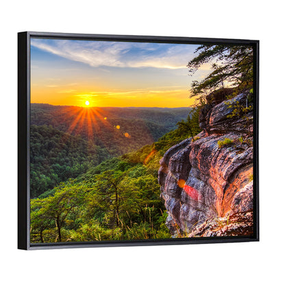 Big South Fork Gorge Sunset Wall Art