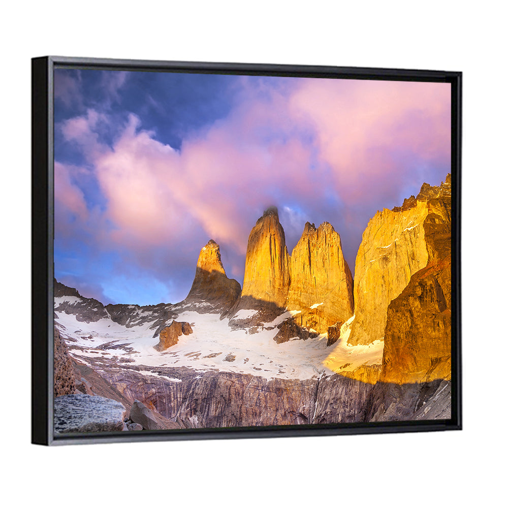 Torres Del Paine Alpenglow Wall Art