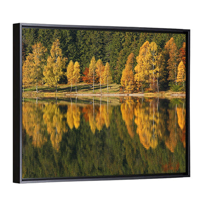Saint Anna Lake Autumn Reflection Wall Art