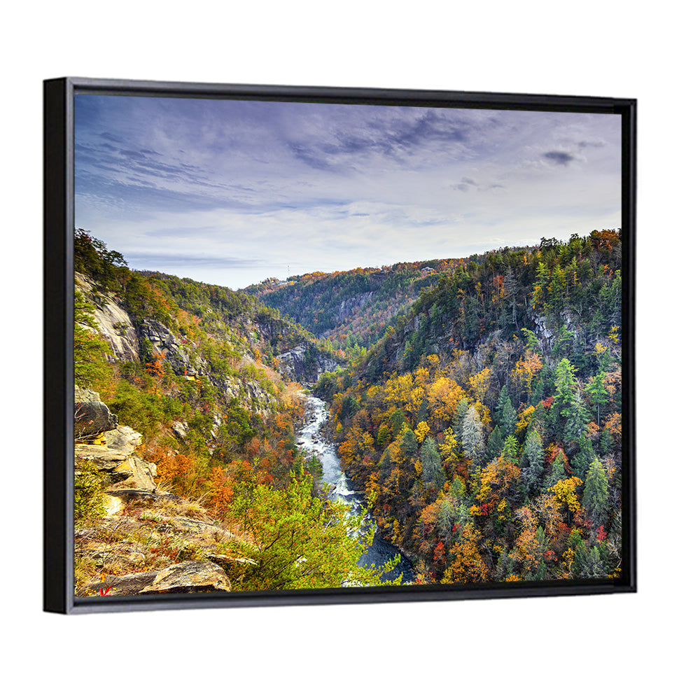 Tallulah Gorge Autumn Vista Wall Art