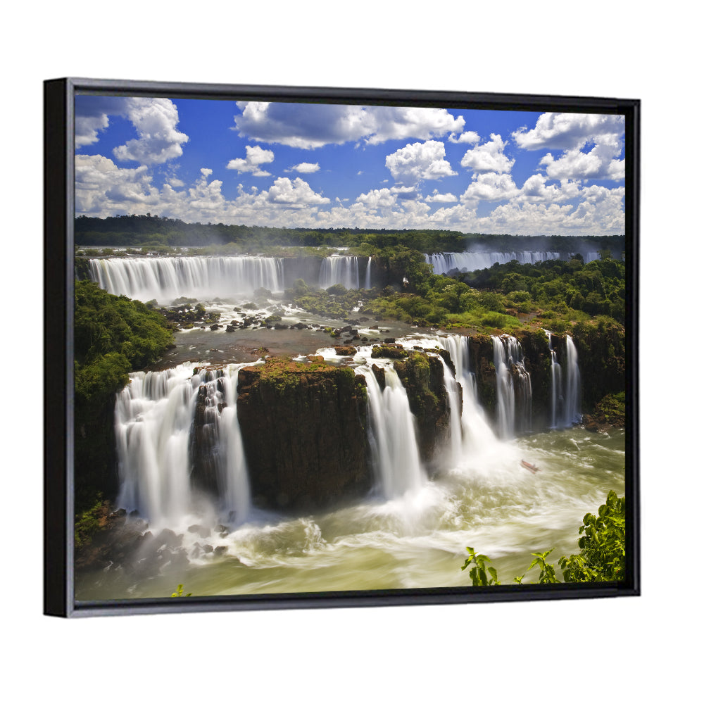 Iguazu Falls River View Wall Art