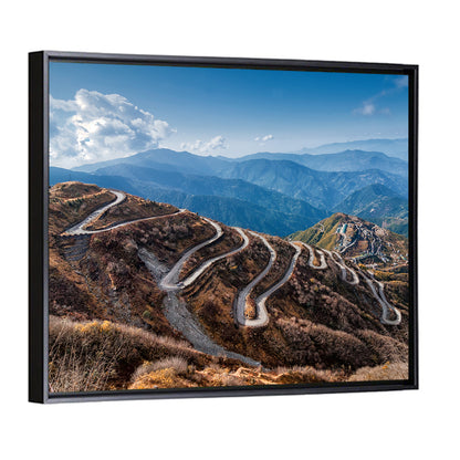 Zuluk Zig-zag Road, Sikkim Wall Art