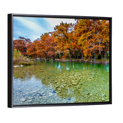 Frio River at Garner State Park Wall Art