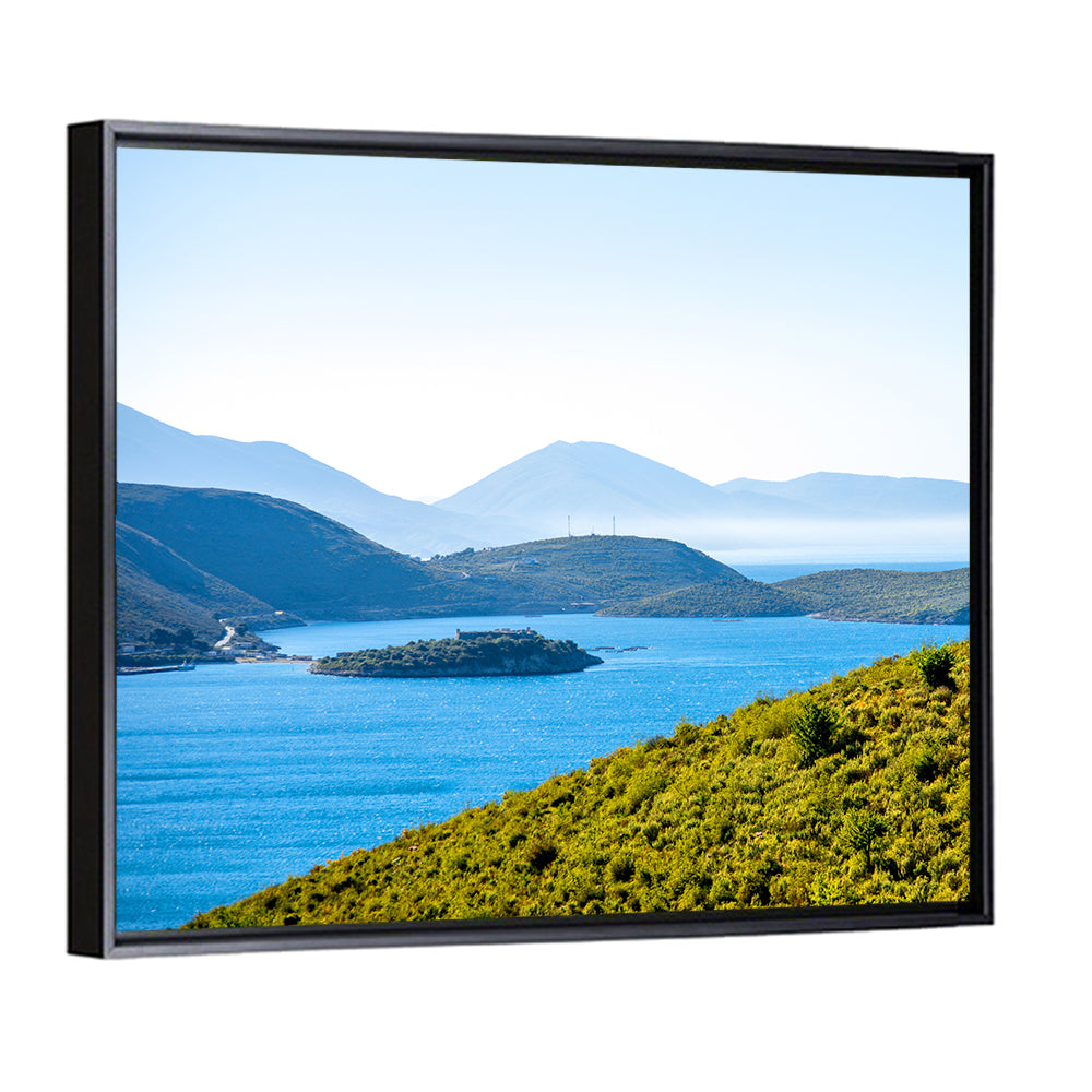 Porto Palermo Bay with Ali Pasha Castle Wall Art