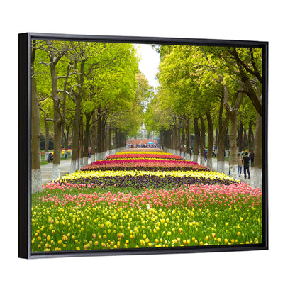 Tulips Garden Wall Art