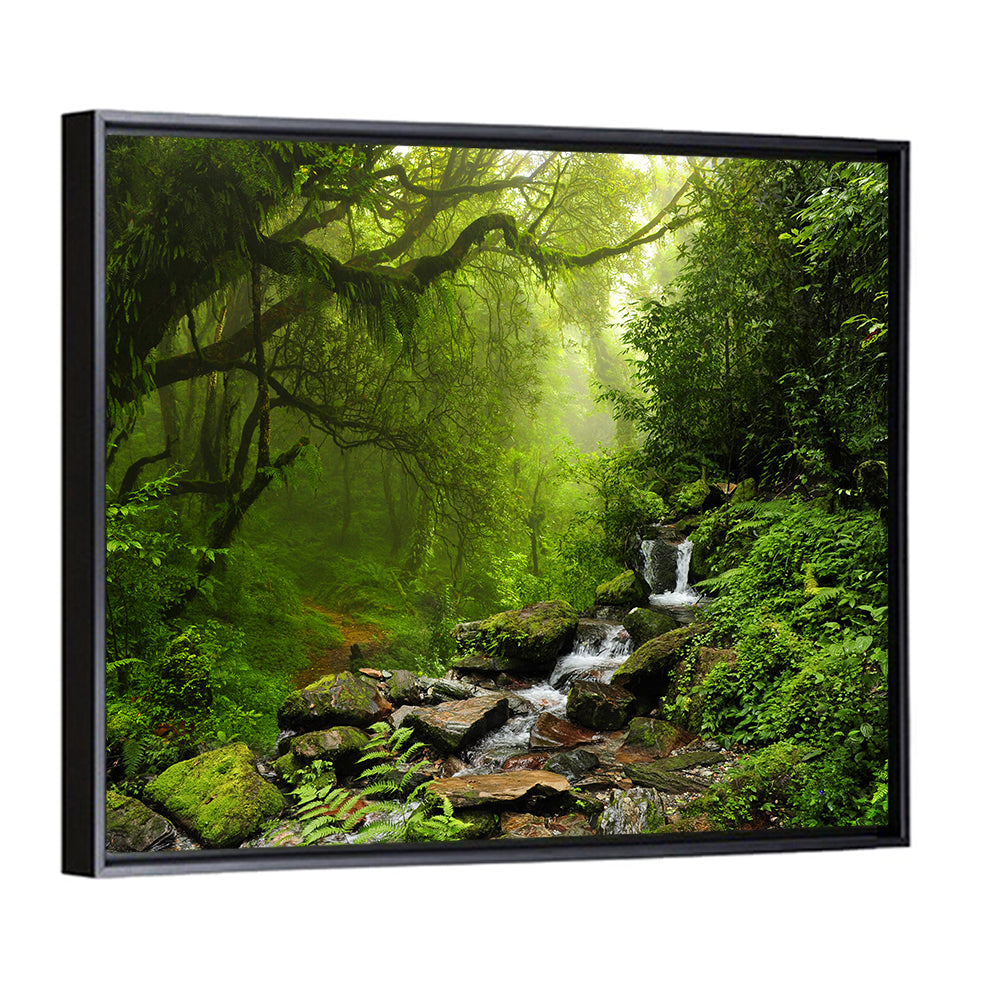 Annapurna Jungle Stream Wall Art